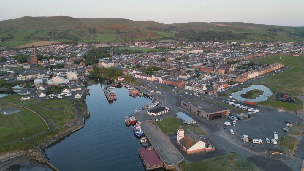Girvan Aerial photo