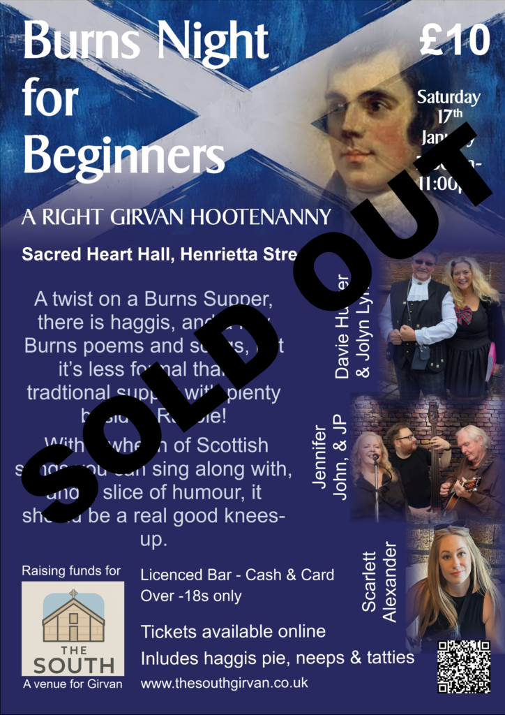 Burns Night for Beginners
Sold Out.