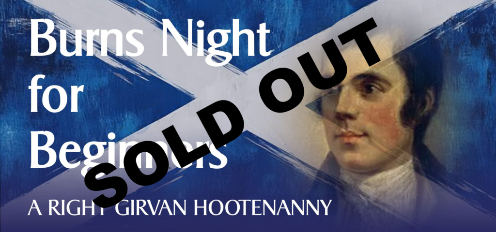 Burns Night for Beginners
Sold Out.